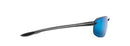 Maui Jim Ho'okipa Sport Sunglasses Smoke Gray/Blue Hawaii MJ0407S004 - Like New