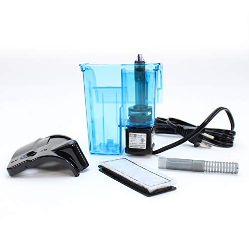 PENN-PLAX CASCADE 20 POWER FILTER, MINI HANG-ON, CPF6, MODEL: CPF6 - BLACK/BLUE - Like New