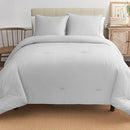 Boutique Living Home Comforter Set Single Reversible King Grey - Brand New