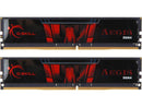 G.SKILL AEGIS SERIES DDR4 RAM 32GB 2X16GB 2666MT/S CL19-19-19-43 1.20V - BLACK - Brand New