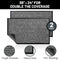 Sierra Concepts Front Door Mat Welcome Mats Entrance Doormat 2-Pack - Gray - Like New