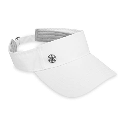 082-02-8201 GAIAM Women Visor White - Brand New