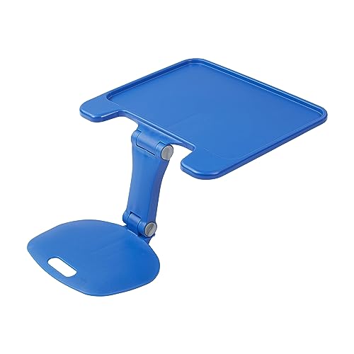 ECR4KIDS THE SURF FOLDING PORTABLE LAP DESK, LARGE FLEXIBLE SEATING BLUE - Like New