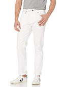 AMAZON ESSENTIALS MENS ATHLETIC-FIT STRETCH JEANS 34W X 31L - BRIGHT WHITE - Brand New