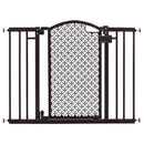 Summer Infant Modern Home Walk-Thru Safety Pet and Baby Gate 27733Z - Espresso - Like New