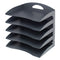 OFFICE DEPOT 5-TIER HORIZONTAL DESK ORGANIZER, LETTER SIZE, GRANITE MS-MO-003 - Like New