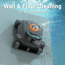 Gosvor Pivot Cordless Robotic Pool Cleaner, Climbing, Up to 50 FT Length - Gray - Like New