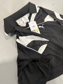 PUMA FUTURE ARCHIVE SOCCER JERSEY BABY TEE - SIZE: WOMEN M - BLACK/WHITE - Brand New