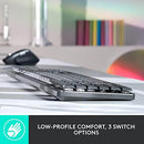 LOGITECH MX MECHANICAL WIRELESS ILLUMINATED PERFORMANCE KEYBOARD, SWITCHES - Like New