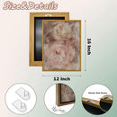 MOXELART Framed Canvas Vintage Wall Art Oil Painting Living Room Farmhouse - Brand New