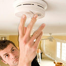KIDDE HARDWIRED INTERCONNECTABLE 120-VOLT SMOKE ALARM BACKUP, 4 PACK - WHITE - Brand New