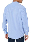 AMAZON ESSENTIALS LONG-SLEEVE CASUAL POPLIN SHIRT MEN XX-LARGE FRENCH BLUE - Brand New