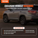 VEVOR Front and Rear Brake Kit Compatible with Toyota Sienna, Highlander - Brand New