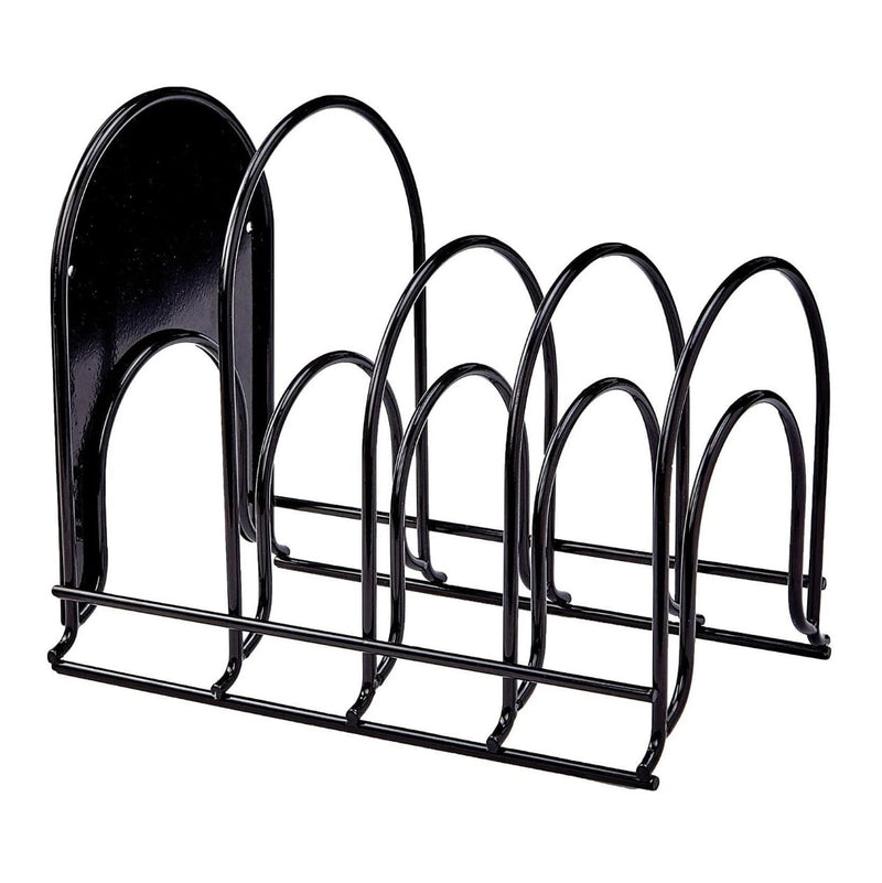 Cuisinel Heavy Duty Pan Organizer, 5 Tier Rack, Holds 50 LB - BLACK Like New