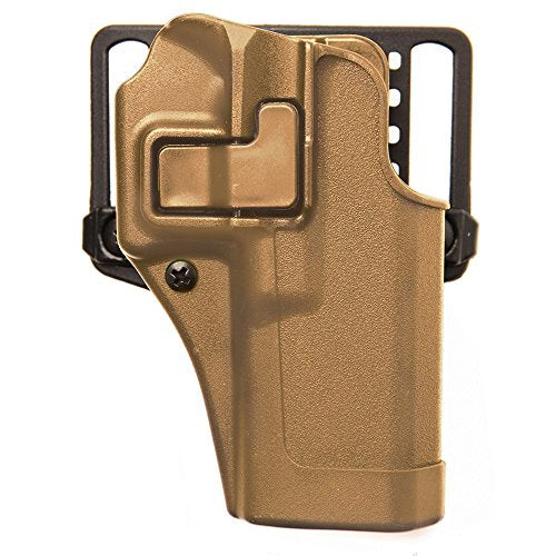 BLACKHAWK SERPA CQC BELT LOOP PADDLE RIGHT-HAND CONCEALMENT HOLSTER - COYOTE TAN - Like New