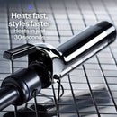 HOT TOOLS 1" TITANIUM CURLING IRON BARREL - BLACK/SILVER - Like New