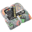 GAMER PLUSH GLOW IN THE DARK BLANKET - MULTI-COLOR - Brand New