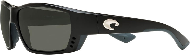 COSTA DEL MAR TUNA ALLEY GLOBAL FIT 580G - MATTE BLACK/GRAY - Like New