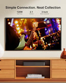 ULTIMEA 2.1ch Compact Sound Bar for TV, Built-in Subwoofer, APP Control - Like New