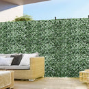 Windscreen4less 1PC 4' x 14' Ivy Leaf Decorative Fence Screen B00ZDZS4LE - Green - Like New