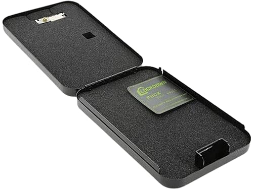 LOCKDOWN HANDGUN VAULT ALL STEEL CONSTRUCTION TSA APPROVAL CALIFORNIA DOJ -BLACK - Like New