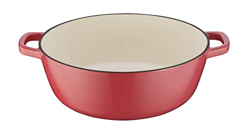 CUISINART CAST IRON, 5.5 QUART ROUND - PEONY PINK - Brand New