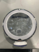 BEAUTURAL 10X LED LIGHT MAGNIFYING MAKEUP MIRROR LIGHTING COSMETIC - WHITE - Like New