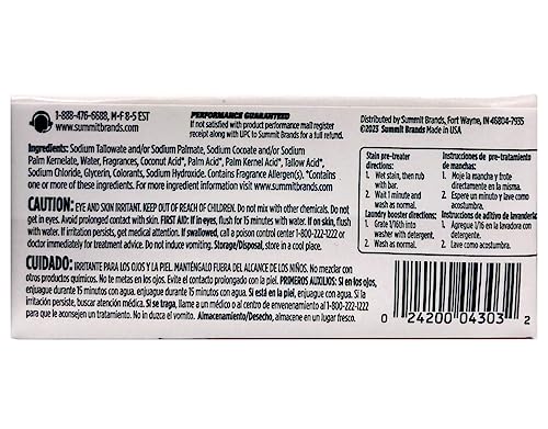 FELS NAPTHA ZOUT FELS-NAPTHA HEAVY DUTY LAUNDRY BAR SOAP 5 OUNCES - Brand New