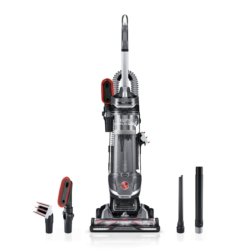 HOOVER R-UH75200 MAXLIFE ELITE SWIVEL XL PET VACUUM CLEANER - GRAY - Like New