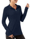 FKEEP WOMEN'S POLO SHIRTS LONG SLEEVE UPF 50+ - SIZE: WOMEN 2XL - MIDNIGHT BLUE - Brand New