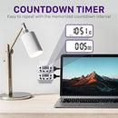 Fosmon 7 Day Digital Timers for Electrical Outlets, Indoor Plug-in (2 Pack) - Like New