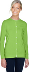 DP181W Devon & Jones Ladies' Perfect Fit Ribbon Cardigan New