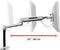 Ergotron LX HD Single Heavy Duty Monitor Arm 45-384-026 Polished Aluminum Like New