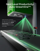 XTOOL F1 ULTRA 20W FIBER DIODE DUAL LASER ENGRAVER 10,000MM/S ULTRA FAST - GREEN - Like New