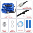GODIMG 15 FT HEATED WATER HOSE，HEATED DRINKING WATER HOSE - BLUE - Like New