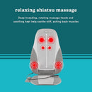 Homedics Shiatsu + Kneading & Vibration Massage Cushion with Heat, MCS-382HJ - Like New