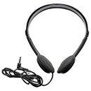 MAXELL CORD ADJUSTABLE HEADBAND WIRED HEADPHONES WITH MICROPHONE HP100WM - BLACK - Like New