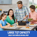 STIRMAX 7.5QT DIGITAL MULTI-COOKER WITH AUTO STIR BASIC BLACK - Like New