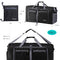 Woogwin Travel Duffel Bag Large Foldable Waterproof Overnight Bag 150L - BLACK - Like New