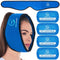 ALLSETT HEALTH FACE ICE PACK WRAP FOR TMJ RELIEF WISDOM TEETH JAW HEAD CHIN BLUE - Like New