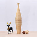 Villacera Handcrafted Sustainable Bamboo Vase 35" Tall Bottle B07L5FZX2R-NEW - Brand New