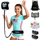 VBSTAR VOLLEYBALL TRAINING EQUIPMENT AID PRACTICE YOUR SERVING SETTING & SPIKING - Like New