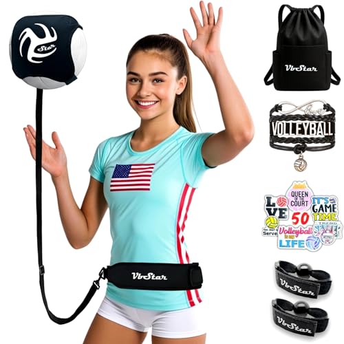 VBSTAR VOLLEYBALL TRAINING EQUIPMENT AID PRACTICE YOUR SERVING SETTING & SPIKING - Like New