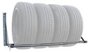 MaxxHaul Adjustable Wall Mount Folding Tire Rack 32 to 48 Inch Width 70489 - Brand New