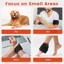 VICONOR RED LIGHT THERAPY BELT FOR BODY NEAR INFRARED WEARABLE RED LIGHT - BLACK - Like New