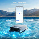 Pura V12 Solar Powered Automatic Pool Surface Skimmer Robot with APP Support - Like New