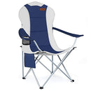 RISEPRO Oversized Camping Folding Chair Heavy Duty Support 265 LBS B08LTFQY89 - Brand New