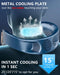 GENERIC NECK FAN WITH COOLING PLATE,5500MAH NECK FANS - AZURE BLUE - Like New
