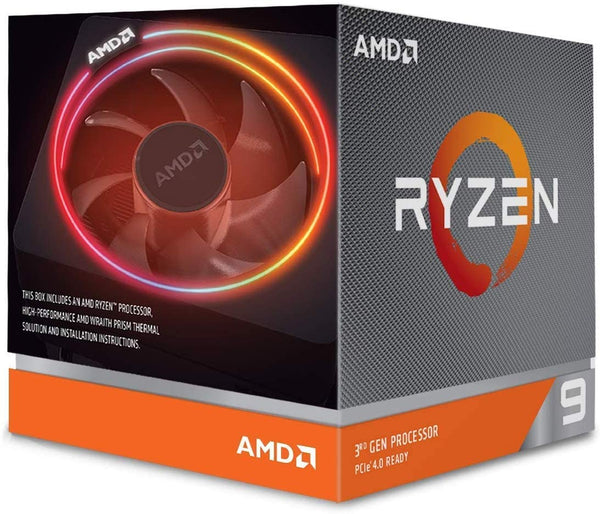 AMD Ryzen 9 3900X 12-core 24-thread unlocked desktop processor Like New