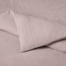 AMAZON BASIC BRUSHED MICROFIBER COMFORTER 3-PIECE QUEEN/FULL - PURPLE - Brand New